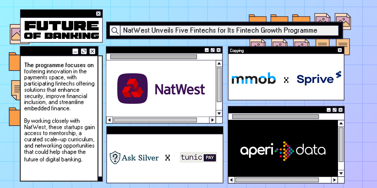 NatWest Unveils Five Fintechs for Its FinTech Growth Programme